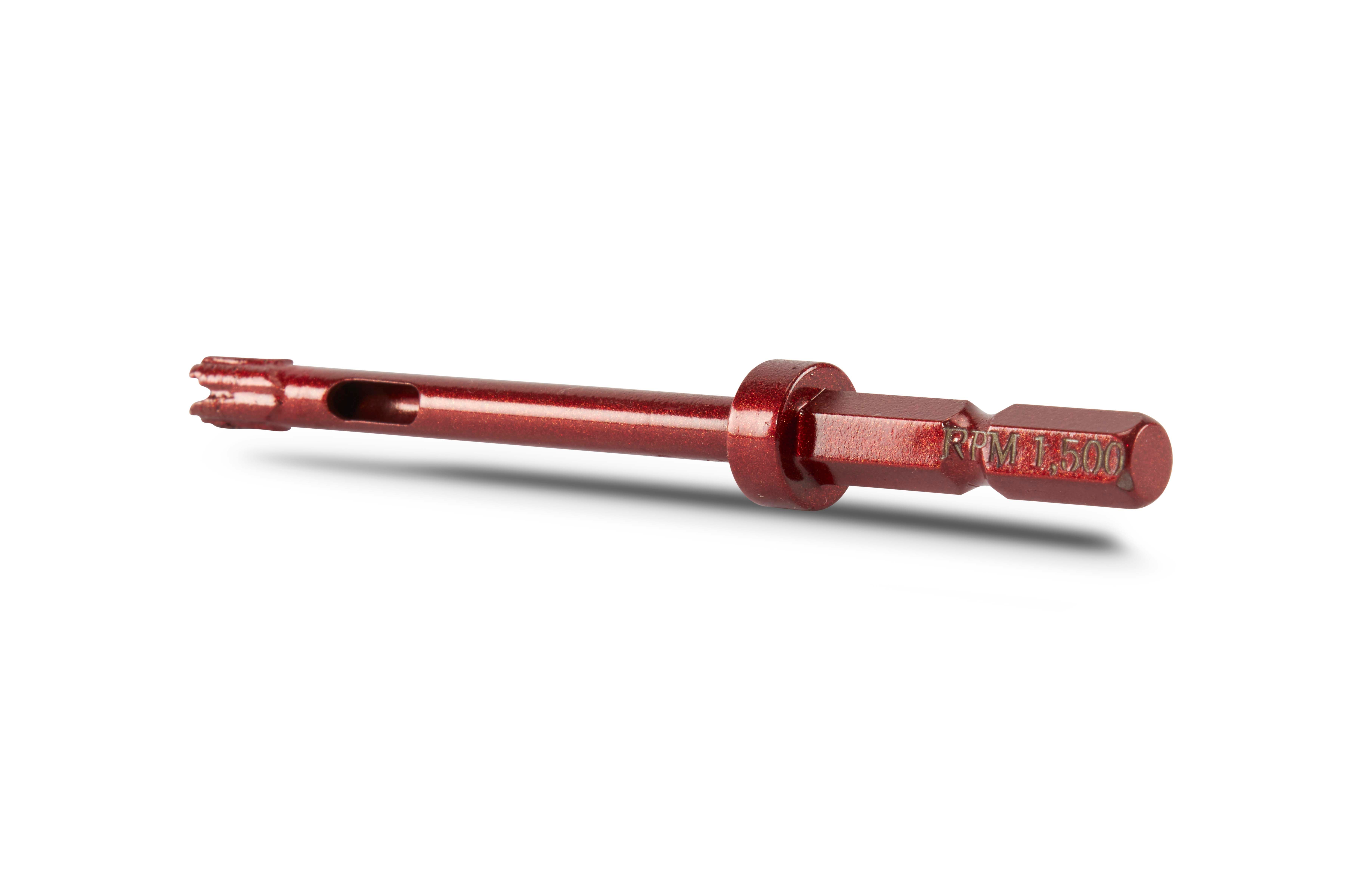 CYCLONE TILE BIT DRY/WET WITH HEX CHUCK 1/4 CYCLONE TILE BIT DRY/WET WITH HEX CHUCK 1/4