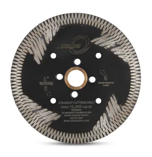 Cyclone Side Segment Turbo Blade 5"