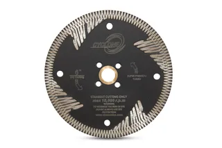 Cyclone Side Segment Turbo Blade 6"