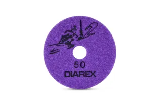 Assassin 2 Dry Polishing Pad 4" 50 Grit