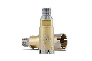 Cyclone Ultra Porcelain CNC Core Bit 1 3/8" 1/2" Gas