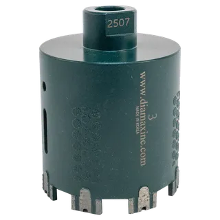 Cyclone QZT Core Bit 3" Diameter 5/8"-11