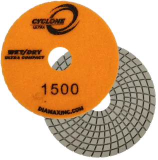 Cyclone Ultra Wet/Dry Polishing Pad 4" 1500 Grit