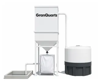 GranQuartz Water System 75gpm, 2hp Pump, 1,500gal Water Tank