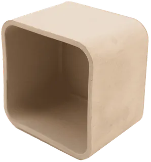 Xtreme Slab Rack Post Cap, White Rubber