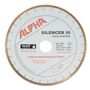 Alpha Silencer III Dekton Bridge Saw Blade 16