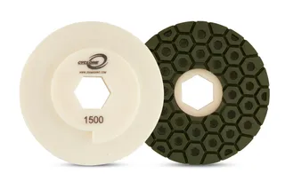 Cyclone Straight Edge Wheel 6" Snail Lock 1500 Grit