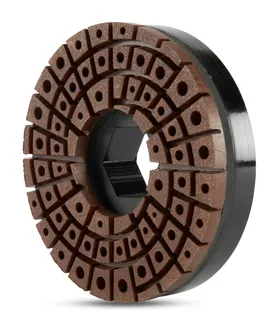 Dongsin Nautilus Inline Flat 130mm Copper 200 Grit Snail Lock
