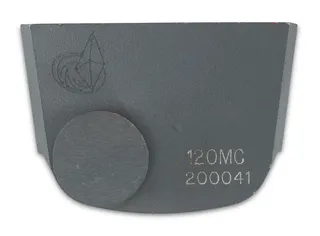 Lavina X Quick Change Trapezoid Pad 120 Grit One Button for Medium Concrete