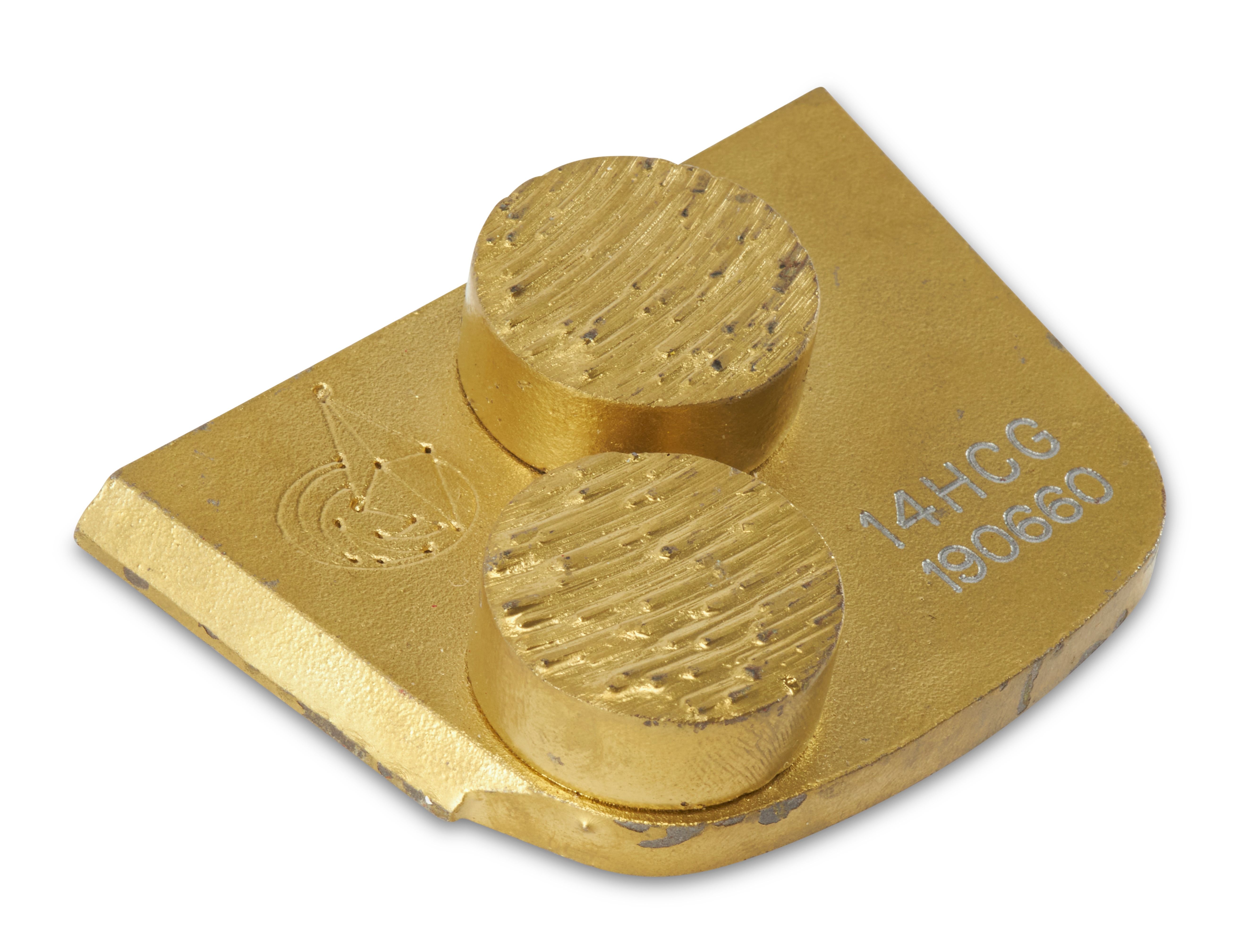 One Button Super Hard Concrete (Gold), #14 Grit