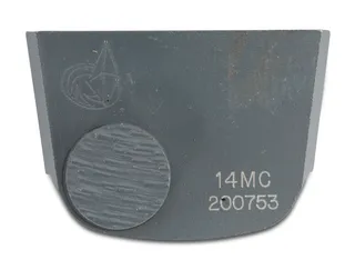 Lavina X QuickChange Trapezoid Pad 14 Grit One Button for Medium Concrete