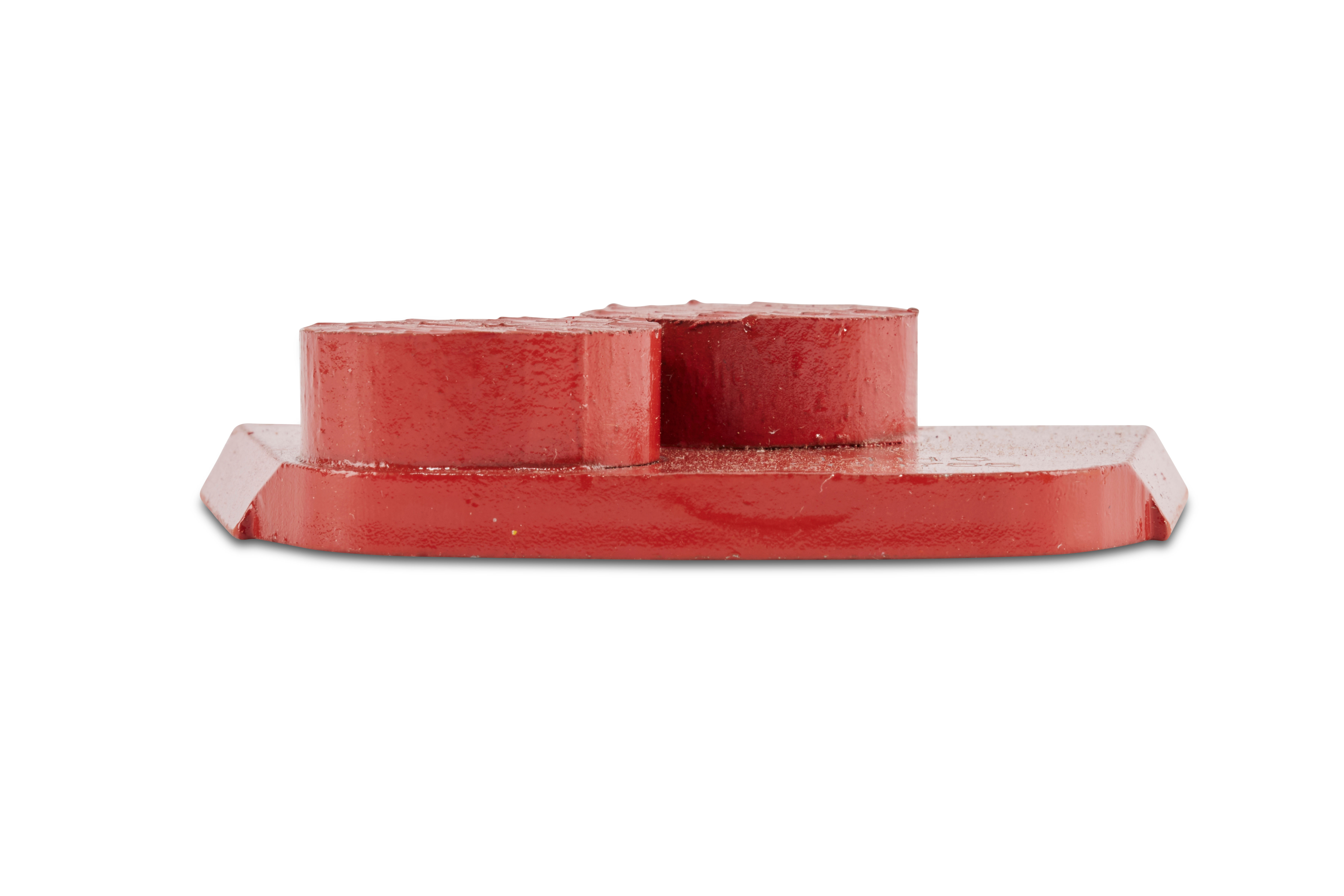 NNE Grinding Foundation 14g✖️2 Two Button Hard Concrete (Red), #14 Grit