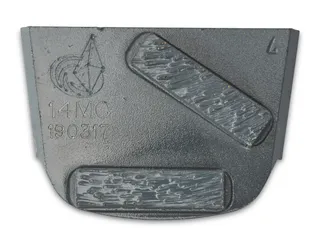 Lavina X QuickChange Trapezoid Pad 14 Grit Two Rectangle for Medium Concrete