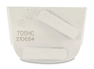 Lavina X QuickChange Trapezoid Pad 70 Grit Two Rectangle Super Hard Concrete