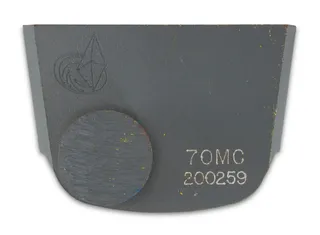 Lavina X QuickChange Trapezoid Pad 70 Grit One Button for Medium Concrete