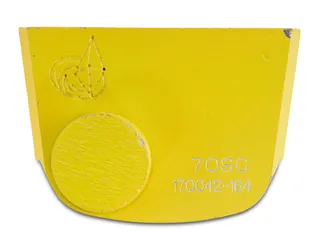 Lavina X Quick Change Trapezoid Pad 70 Grit One Button for Soft Concrete