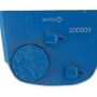 Lavina X QuickChange Trapezoid Pad with One Metal Button and Two PCD Style Blue