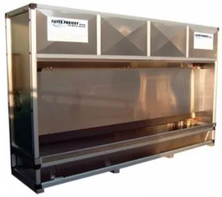 Weha Water Dust Wall 4 Meter 14,714 CFM, 8 HP, 220V/3Ph