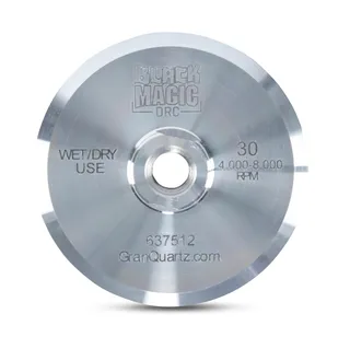 Black Magic Diamond Resin Cup Wheel 4" Aluminum 30 Grit