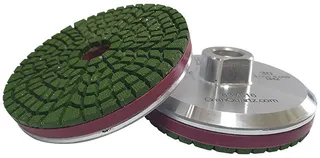 Black Magic Flexible Resin Cup Wheel 4" Aluminum 50 Grit