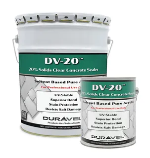 Duravel DV-20 Clear Acrylic Sealer 20% solids