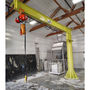 GQ Foundationless Jib Crane 1 Ton 12' HUB, 16' SPAN, 13'4