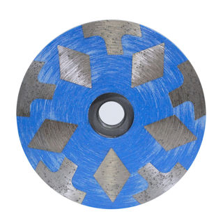 Zenesis Resin Filled Cup Wheel 4&quot; Coarse 5/8&quot;-11