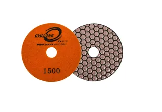 Cyclone Dry Premium Polishing Pads 4"