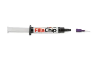 FillaChip Clear Syringe with Purple Tip