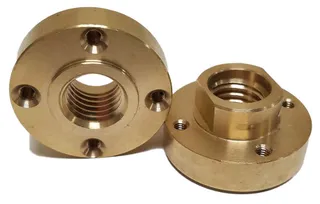 Vector Brass 4 Hole Flange Adaptor 5/8"-11