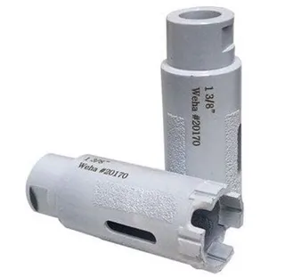 Weha Porcelain Core Bit 1 3/8" Diameter 5/8"-11