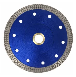 Vector Plus Continuous Rim Porcelain Blade Blue 4-1/2"