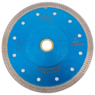 Vector Plus Continuous Rim Porcelain Blade Blue 6"