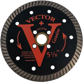 Vector Plus Turbo Blade 5-1/8 Inch Blades:Granite:VP:VPTB518