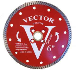 Vector Turbo Blade Red 6"