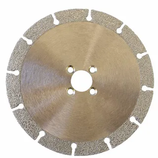 Vector Plus Vacuum Brazed Marble Blade 6"