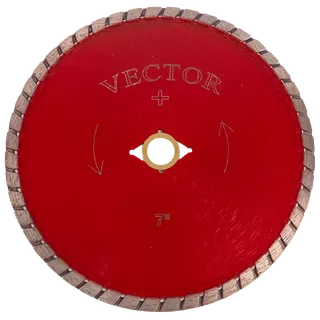 Vector Plus Tuck Point Blade ( Narrow Segments) 7"