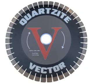 Vector Quartzite Bridge Saw Blade 16" 20mm Segments