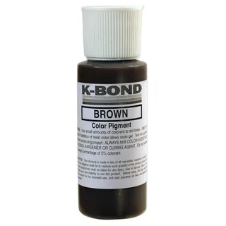 K-Bond Color Pigment for Adhesives Brown 2oz