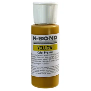K-Bond Color Pigment for Adhesives Yellow 2oz