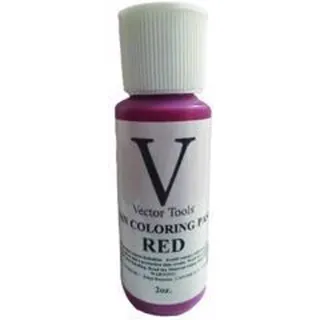 Vector Color Pigment for Adhesives Red 2oz