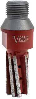 Vector Plus High Speed Red Finger Bit 8 Segment 1/2" Gas