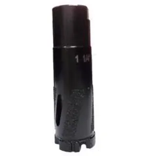 Vector Dry Core Bit Black 1 1/4" with Side Protection 5/8"-11