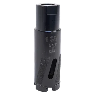 Vector Dry Core Bit Black 1 3/8" with Side Protection 5/8"-11