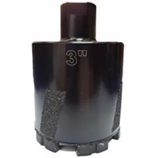 Vector Dry Core Bit Black 3" with Side Protection 5/8"-11