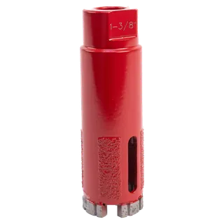 Vector Dry Core Bit Red 1-3/8" 5/8"-11
