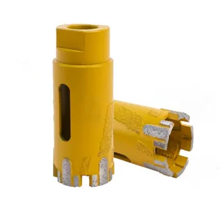 Vector Dry Core Bit Yellow 1-3/4" Turbo Segment 5/8"-11
