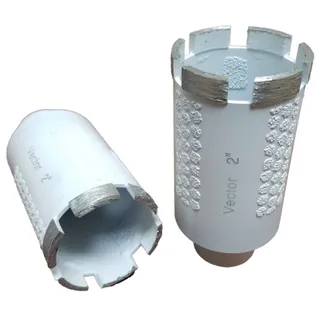 Vector Plus White Core Bit 2" with Side Protection 5/8"-11