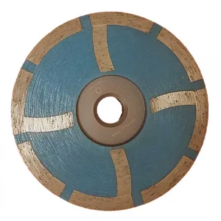 Vector Echo Resin Filled Cup Wheel 4" Coarse 5/8"-11