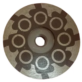 Vector Echo Resin Filled Cup Wheels Circle Pattern 4" Coarse 5/8"-11